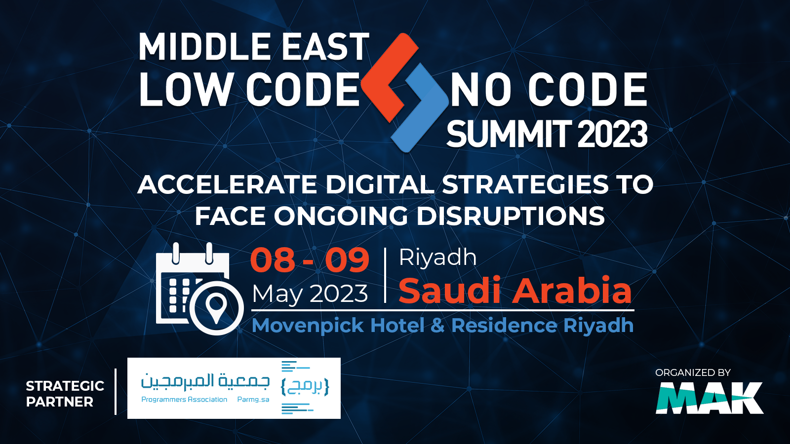 Middle East Low Code/No Code Summit 2023 - Saudi Edition, Riyadh/Saudi Arabia, United Arab Emirates