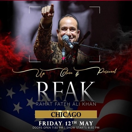 Rahat Fateh Ali Khan Live in Chicago 2023, Hoffman Estates, IL, United States