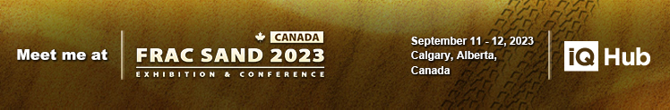 Frac Sand Canada 2023, Calgary, Alberta, Canada