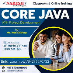 Best Corer Java Training Institute In Hyderabad