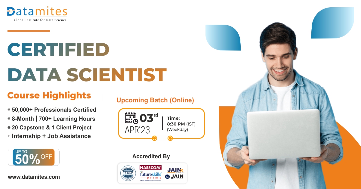 Certified Data Science Course In Bhopal, Online Event