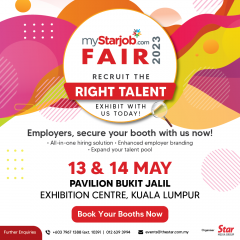 myStarjob Fair 13 - 14 May 2023 | Pavilion Bukit Jalil Exhibition Centre