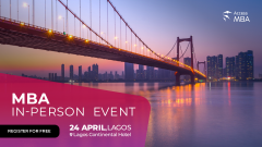 In-person MBA event in Lagos