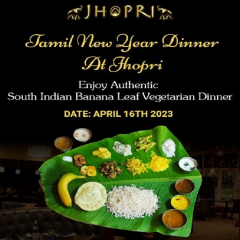 Tamil New Year Dinner at Jhopri