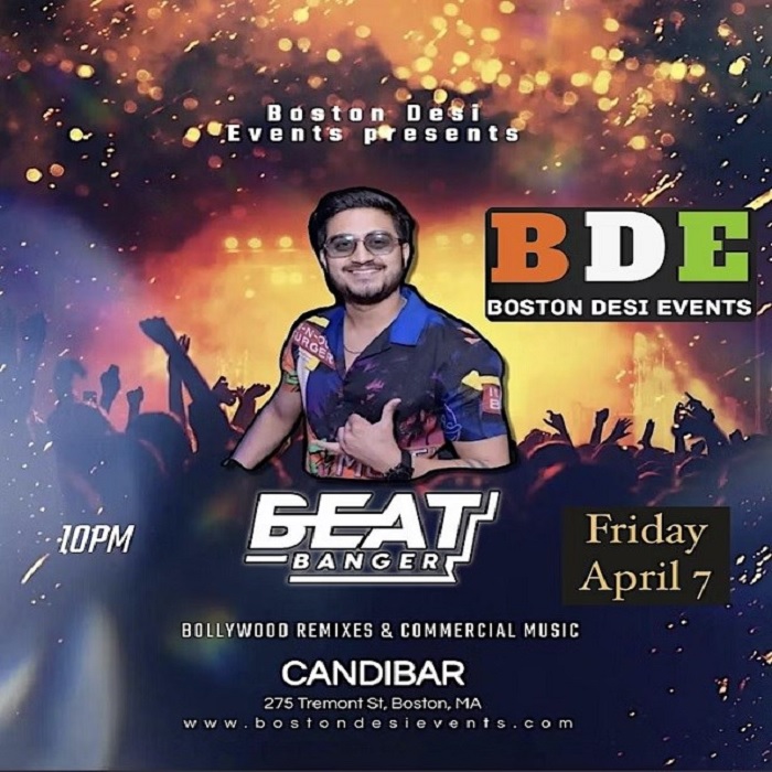 Desi Fridays - Dj Beat Banger Club Candibar, Boston, MA, United States