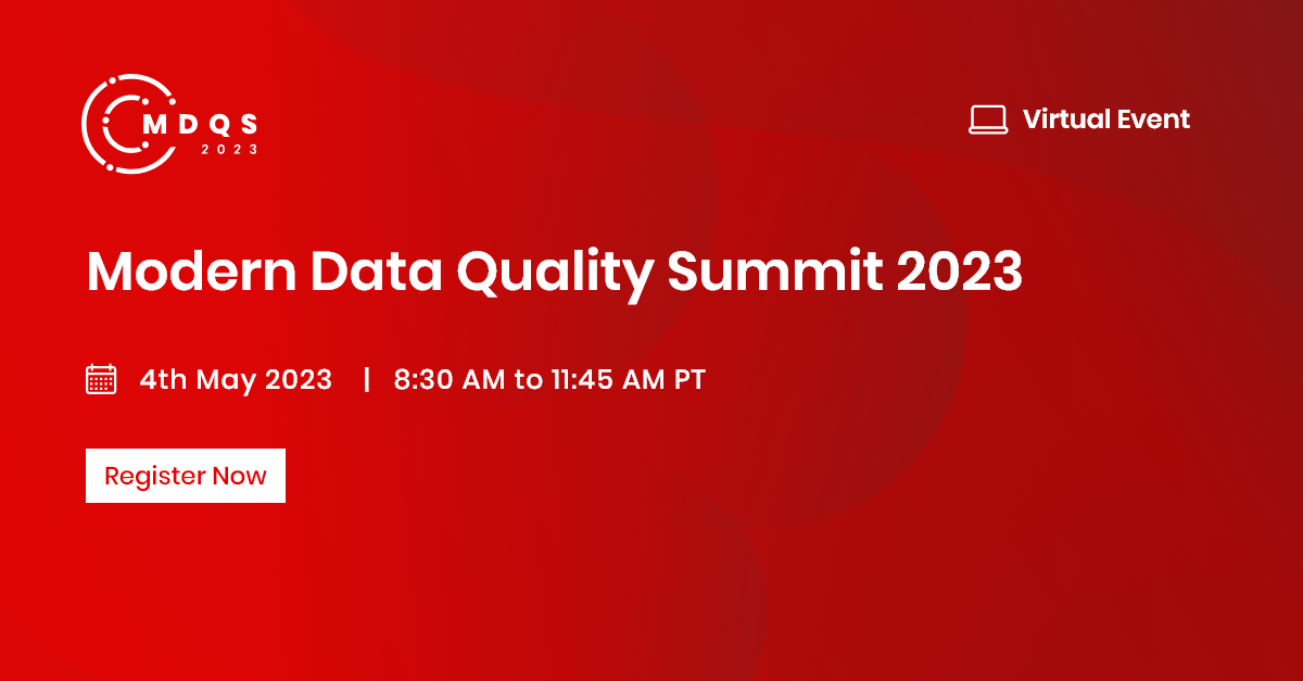 Modern Data Quality Summit 2023 Conference