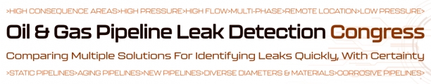 Oil & Gas Pipeline Leak Detection Congress, Online Event