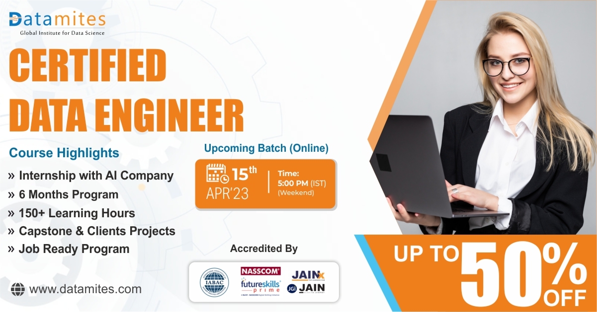 Certified Data Engineer Course In Gurgaon, Online Event