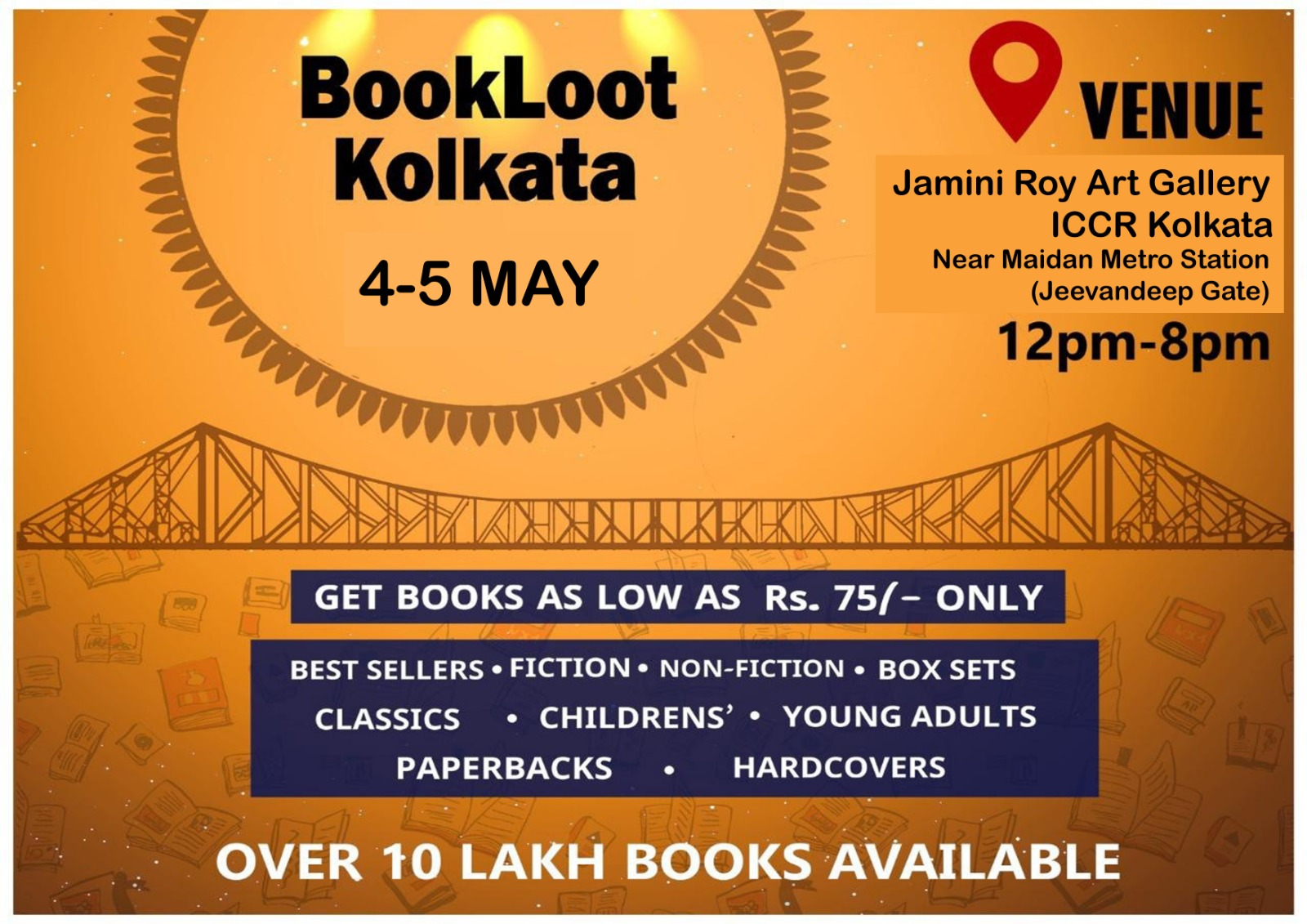 BookLoot Kolkata, Summer Sale – Get Books Priced As Low As ₹75 only, Kolkata, West Bengal, India