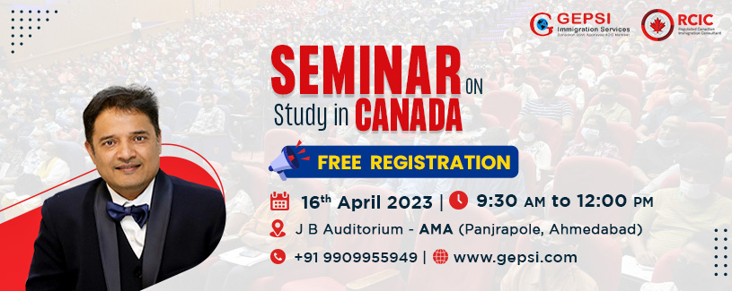 Exclusive Seminar On Study in Canada, Ahmedabad, Gujarat, India