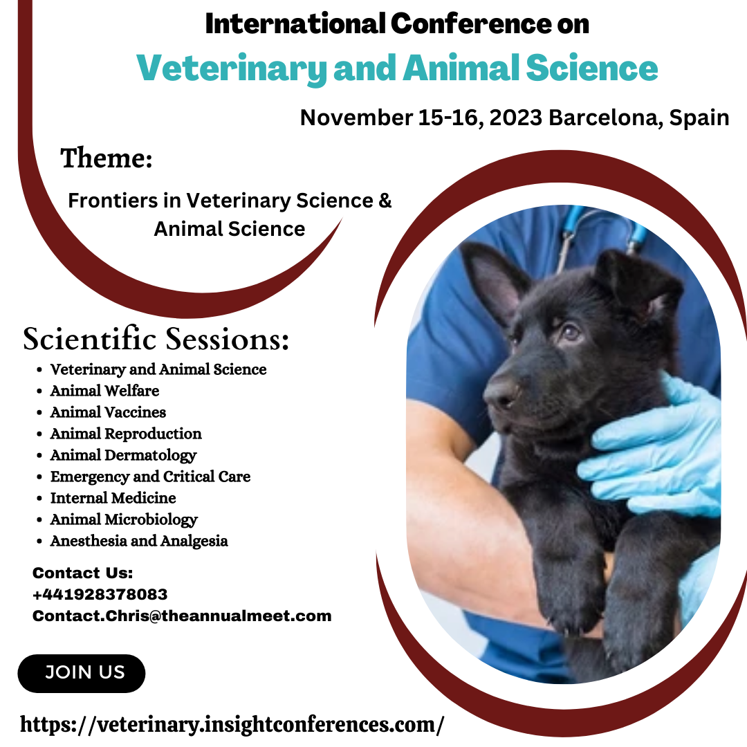 International Conference on  Veterinary and Animal Science, Online Event