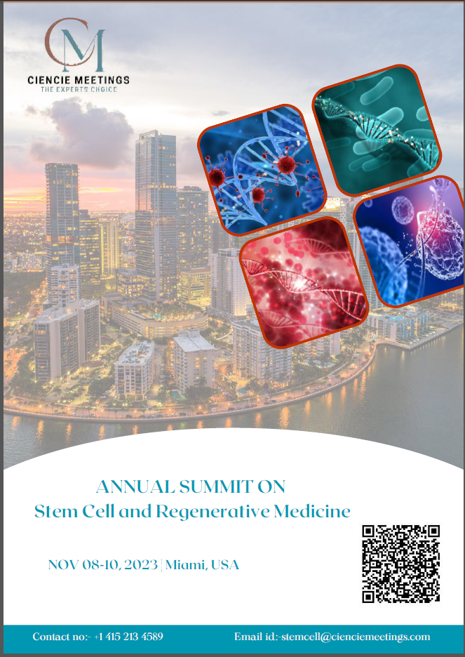 Annual Summit on Stem Cell and Regenerative Medicine, Miami-Dade, Florida, United States