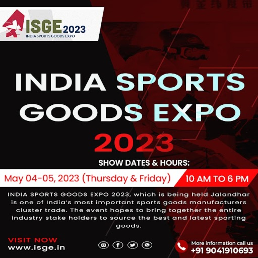India Sports Goods Expo 2023, Jalandhar, Punjab, India