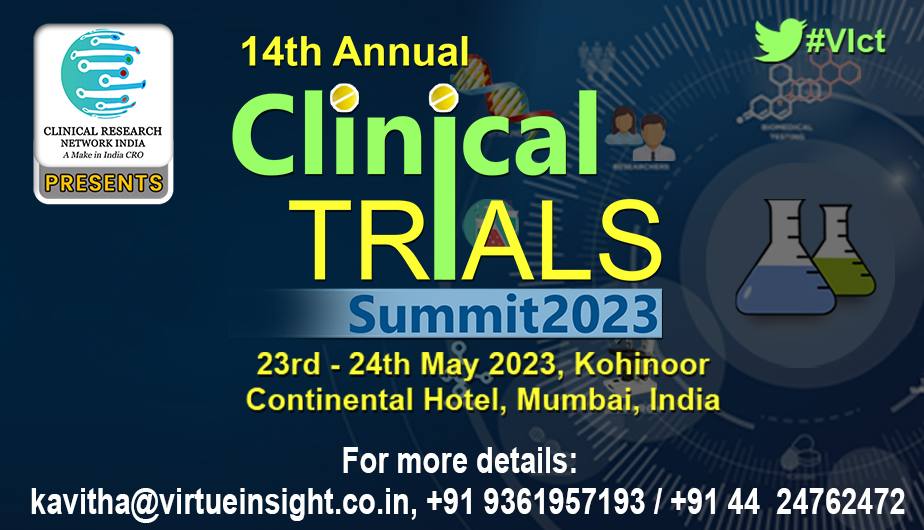 14th Annual Clinical Trials Summit 2023, Mumbai, Maharashtra, India