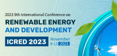 The 9th International Conference on Renewable Energy and Development (ICRED 2023)