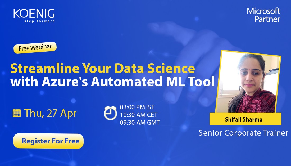 Streamline Your Data Science with Azure's Automated ML Tool, Online Event
