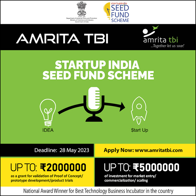 The Startup India Seed Fund Scheme, Bangalore, Karnataka, India