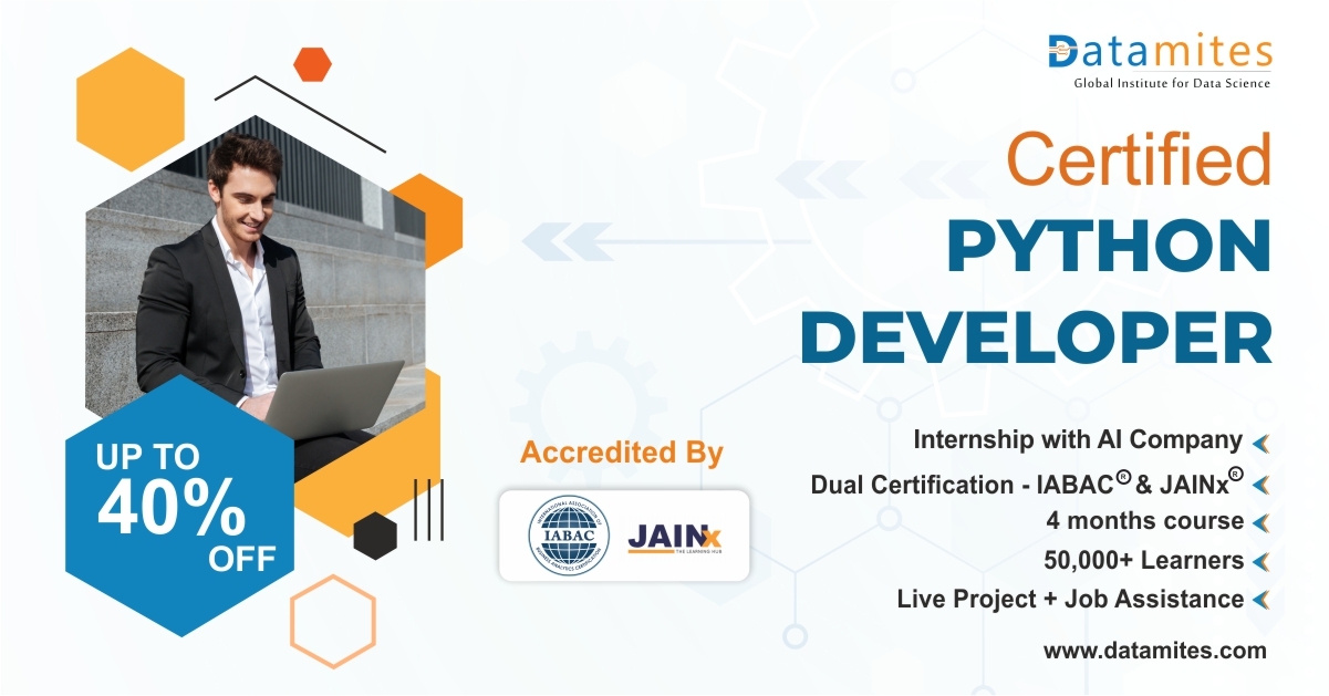Certified Python Developer Course In Vadodara, Online Event