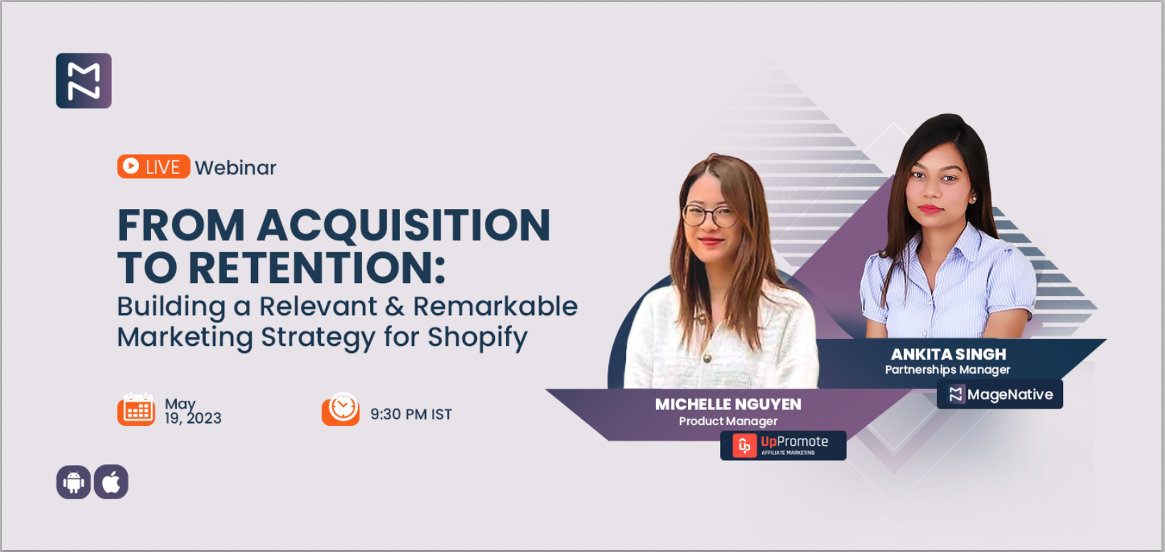 From Acquisition to Retention: Building a Relevant & Remarkable Marketing Strategy for Shopify, Online Event