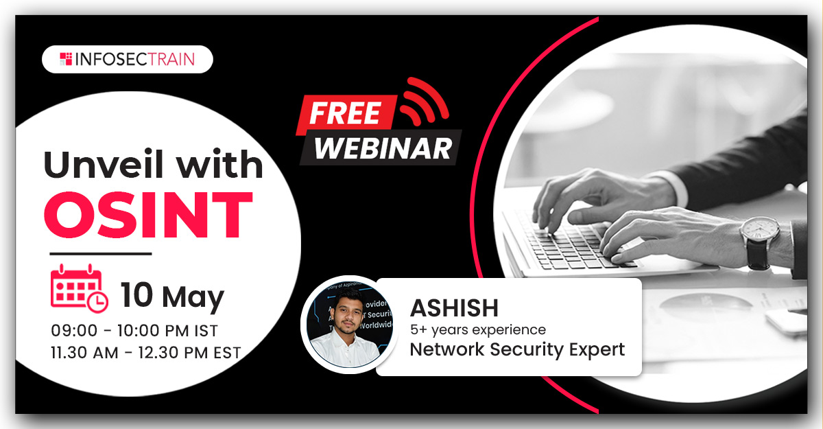 ﻿Free Webinar Unveiling OSINT, Online Event