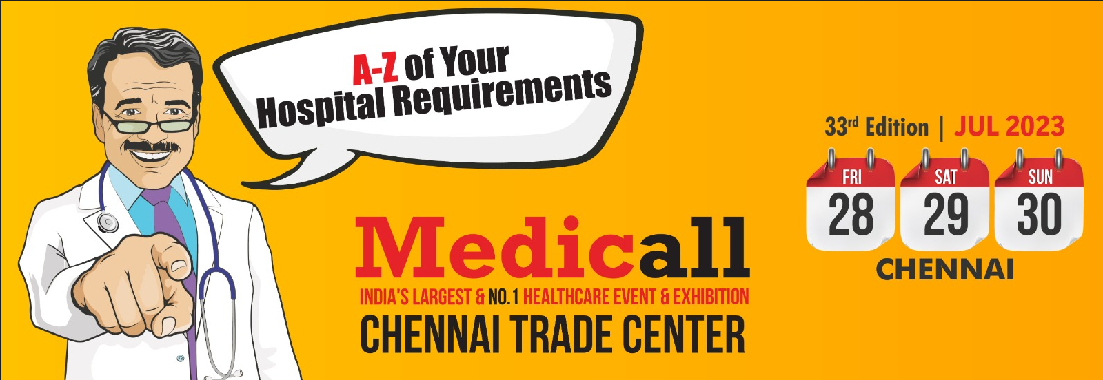 Medicall - India's Largest Hospital Equipment Expo - 33rd Edition, Online Event