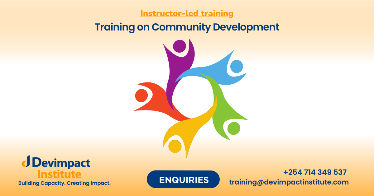 Training on Community Development, ,,Nairobi,Kenya