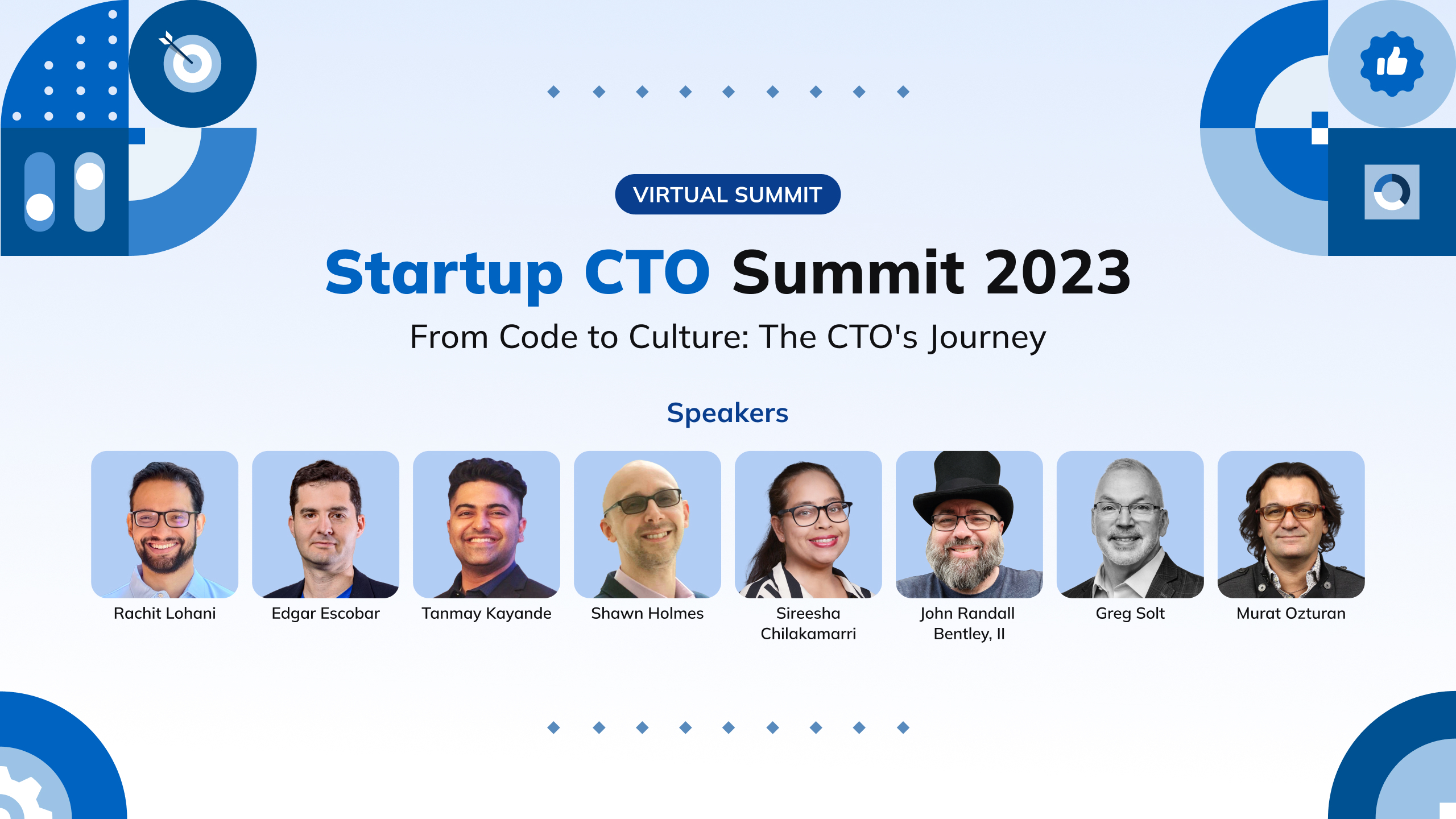 Startup CTO Summit 2023. From Code to Culture: The CTO's Journey, Online Event