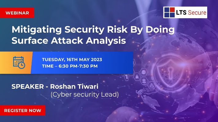 Mitigating Security Risk By Doing Surface Attack Analysis, Online Event