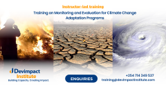 Monitoring and Evaluation for Climate Change Adaptation Programs Course