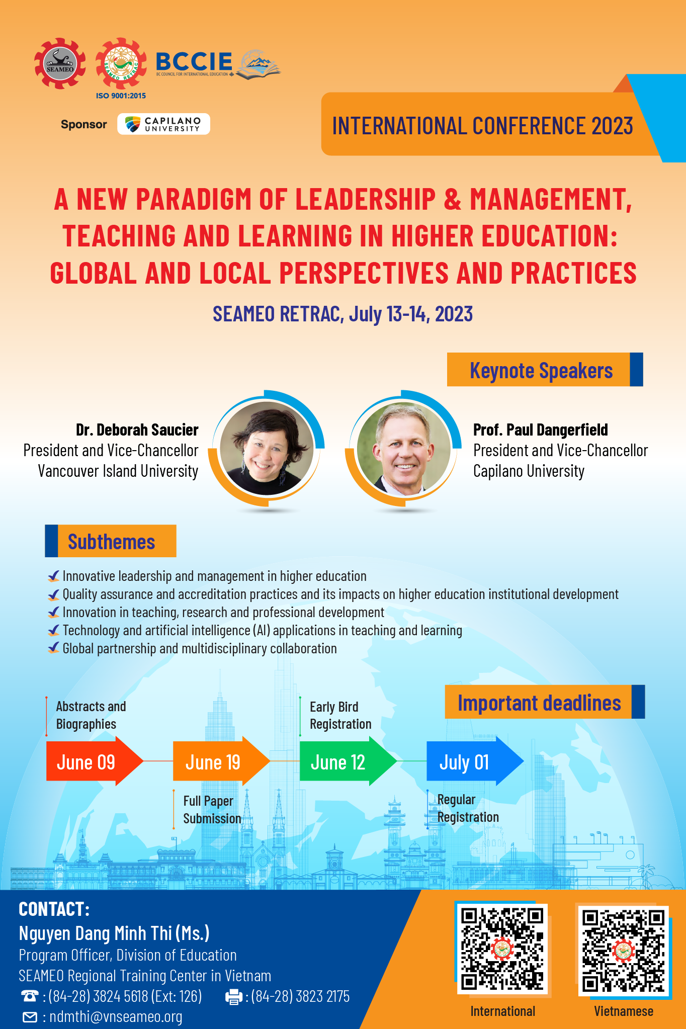 A New Paradigm of Leadership and Management, Teaching and Learning in Higher Education, District 1, Ho Chi Minh, Vietnam