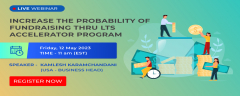 Increase the Probability of Fundraising through LTS Accelerator Program