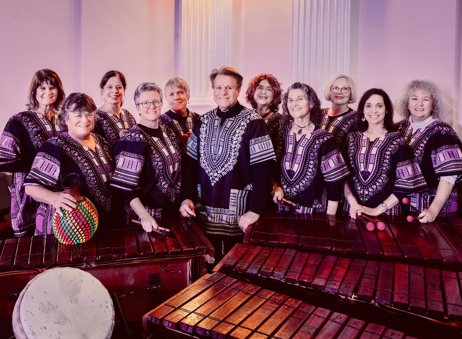 Randy Armstrong and WorldBeat Marimba feat. Ben Baldwin and Stairwells Quartet, Kittery, Maine, United States