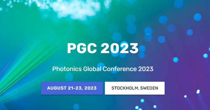 IEEE Photonics Global Conference (PGC 2023), Stockholm, Sweden