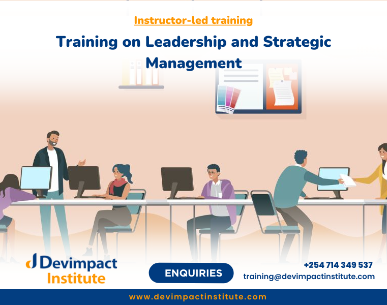 Organizational Behavior Management Course, Devimpact Institute, Nairobi, Kenya