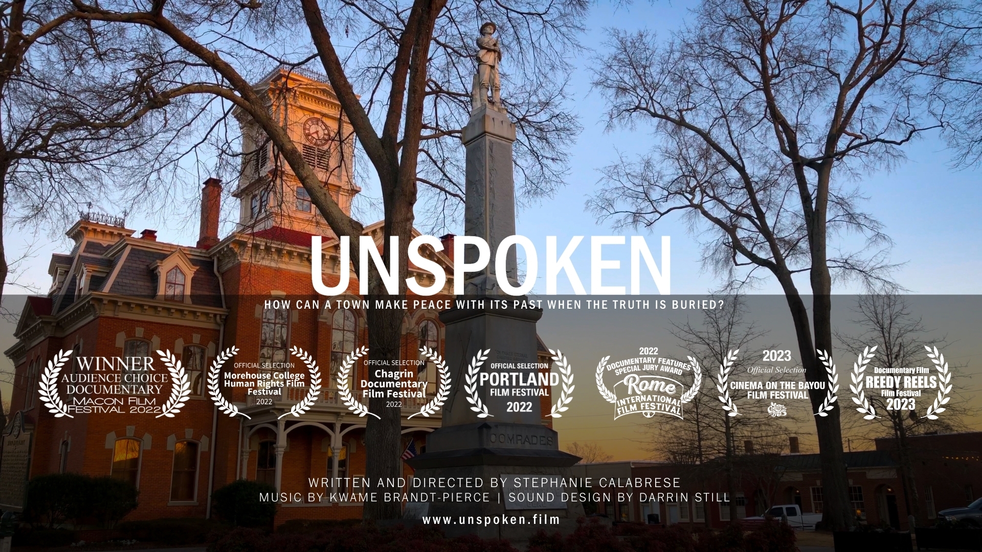 Encore Film Screening of UNSPOKEN, Monroe, Georgia, United States