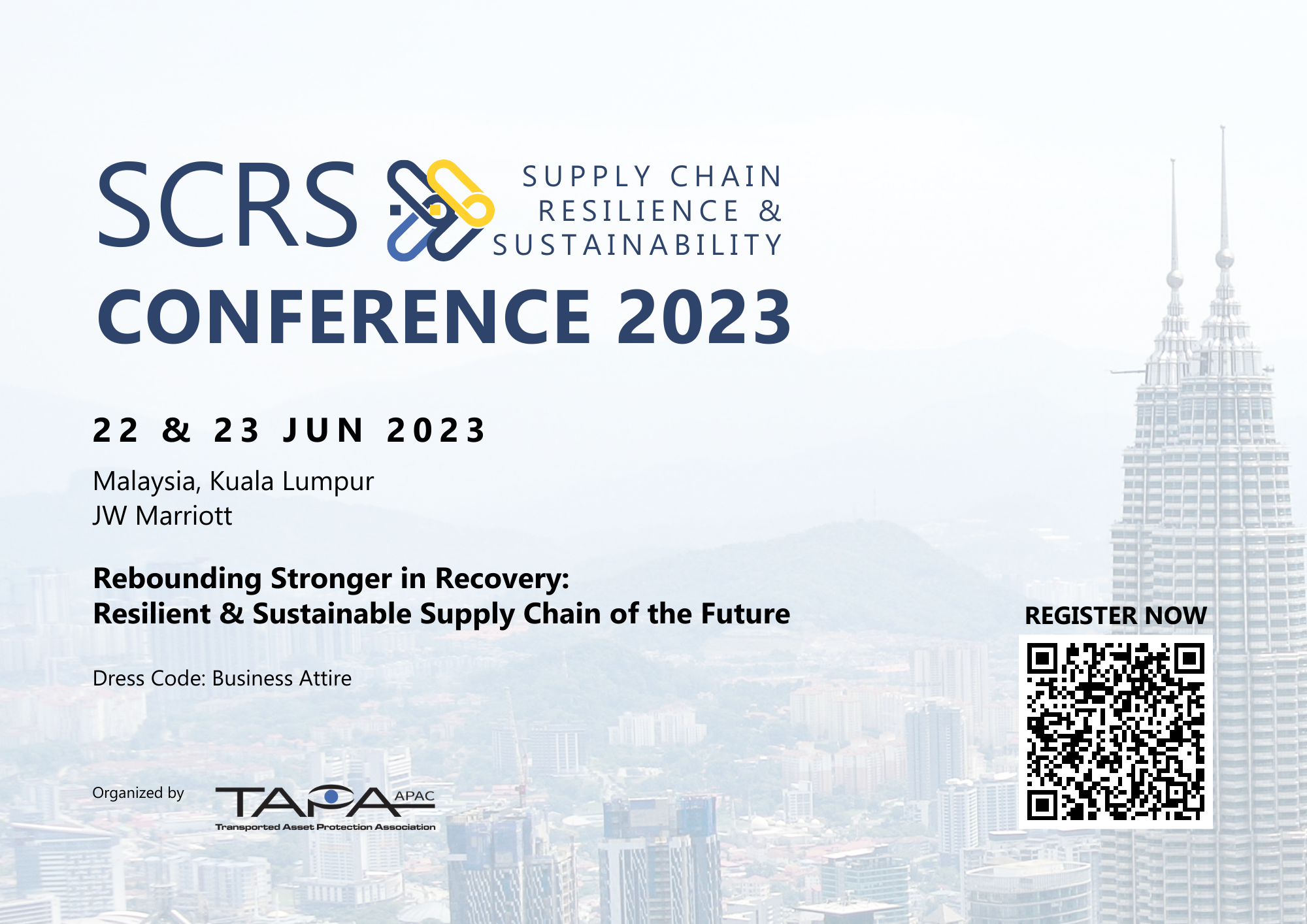 Supply Chain Resilience & Sustainability Conference 2023, Online Event