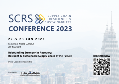 Supply Chain Resilience & Sustainability Conference 2023