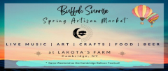 Buffalo Sunrise Spring Artisan Market