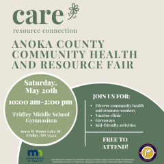 Anoka County Community Health and Resource Fair