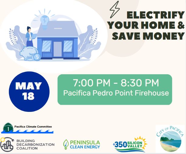 Electrify Your Home and Save Money, Pacifica, California, United States