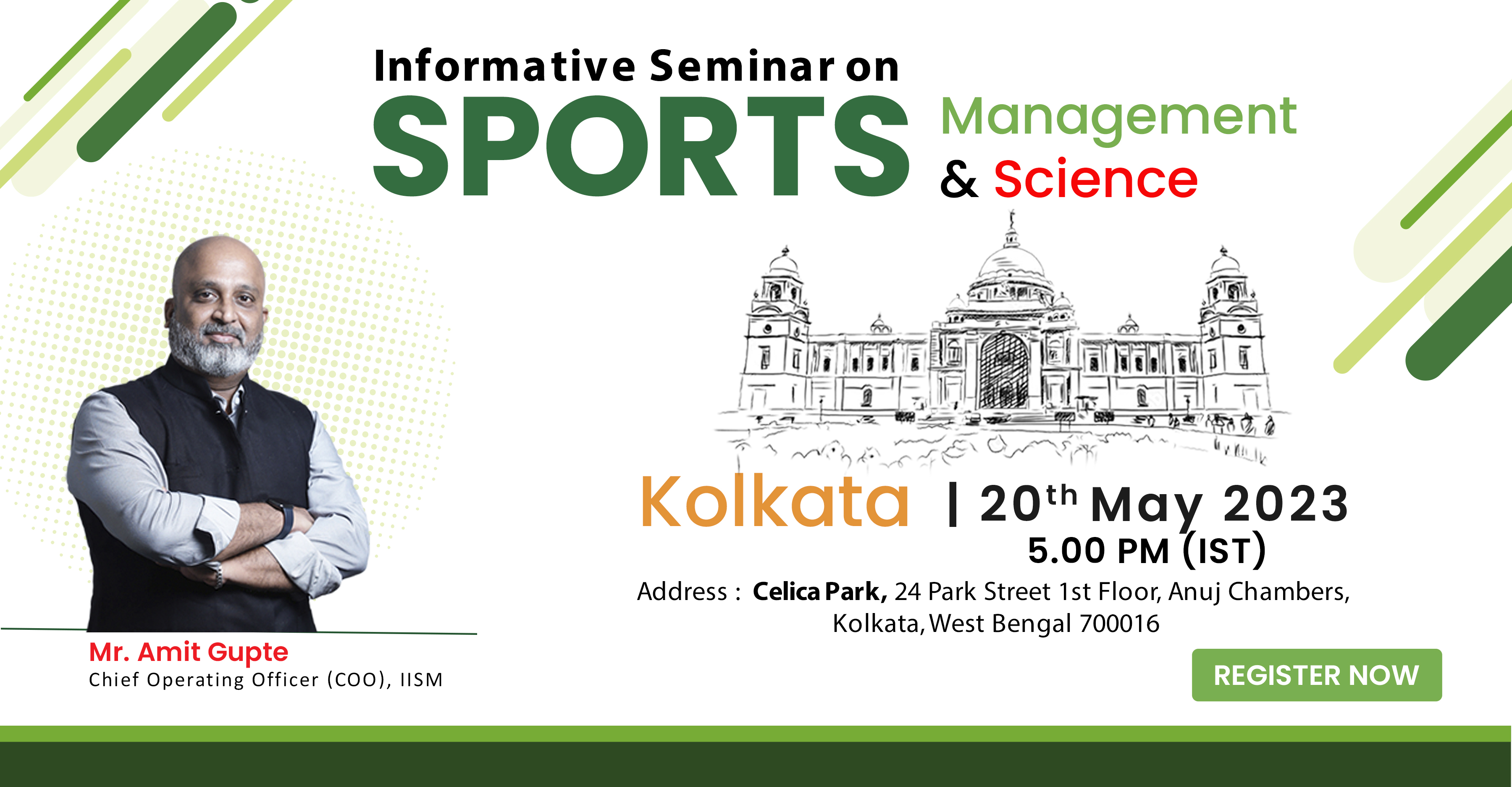Informative Seminar on Sports Management and Sports Science | Kolkata | IISM Mumbai, Kolkata, West Bengal, India