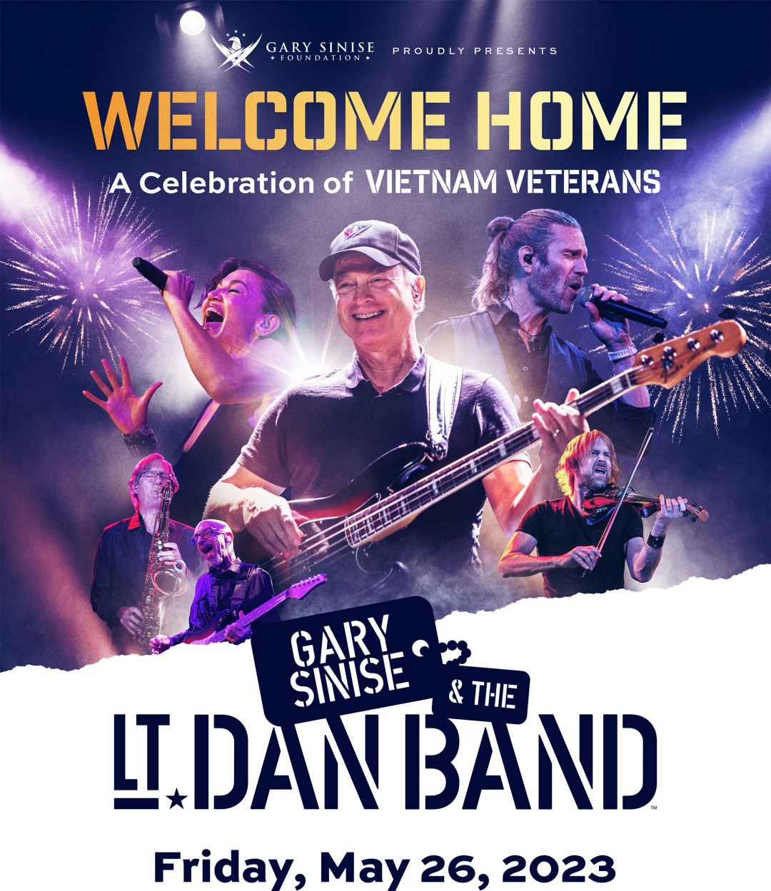 Welcome our Vietnam Veterans Home with Gary Sinise & the Lt Dan Band, Washington,Washington, D.C,United States