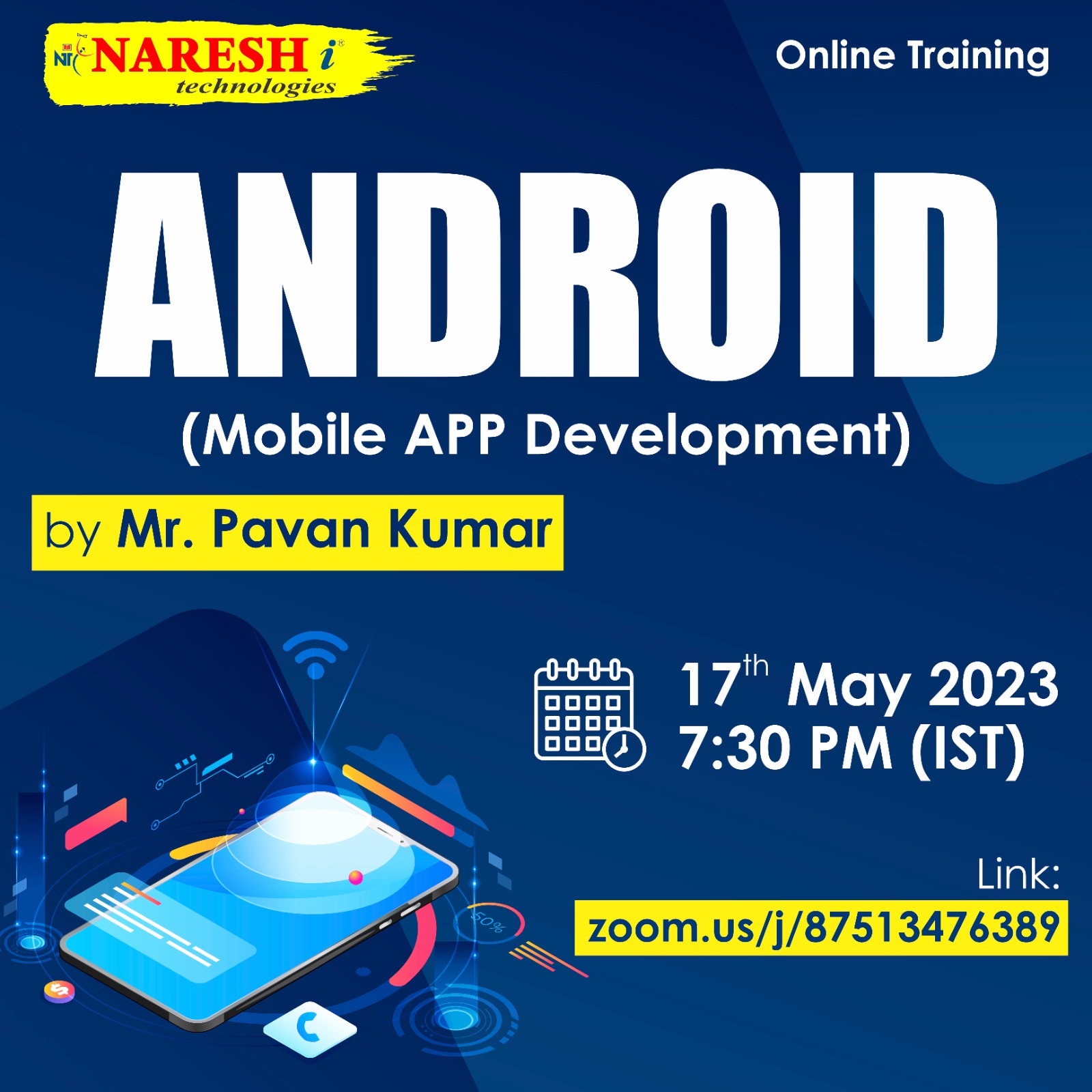 Free Online Demo On Android by Mr. Pavan Kumar -NareshIT, Online Event