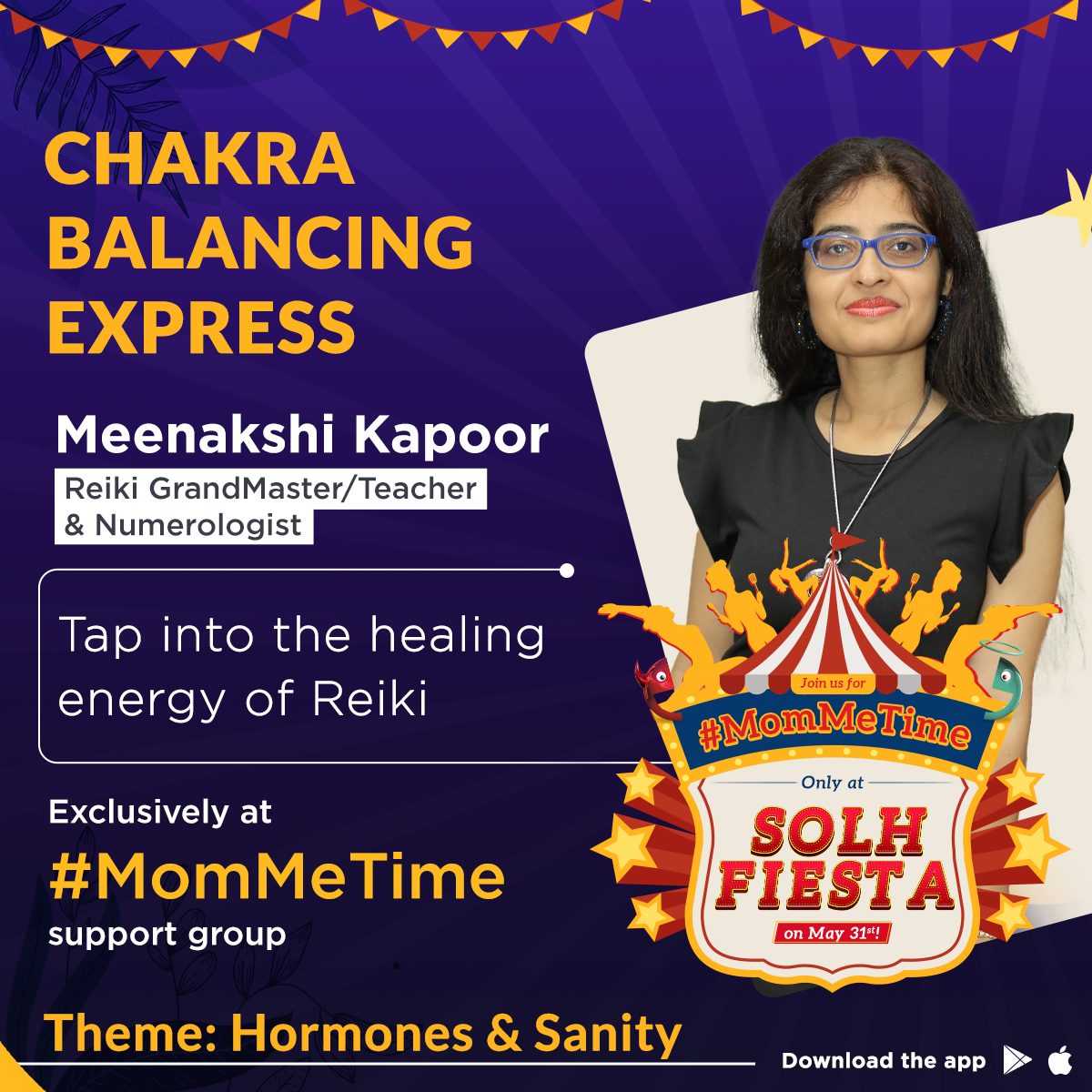 Power of Chakra Balancing by Meenakshi Kapoor | MomMeTime, Online Event