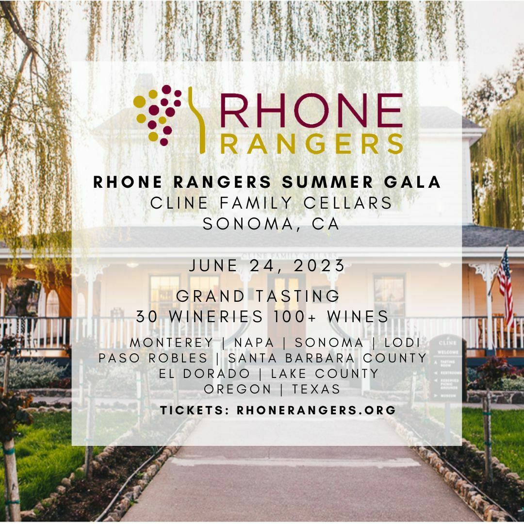Rhone Rangers Summer Wine Tasting, Sonoma, California, United States
