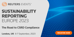 Reuters Events: Sustainability Reporting Europe 2023