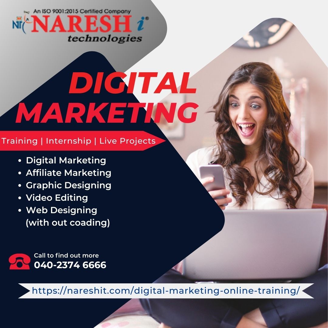 Best Digital Marketing Online Training in Hyderabad 2023, Online Event
