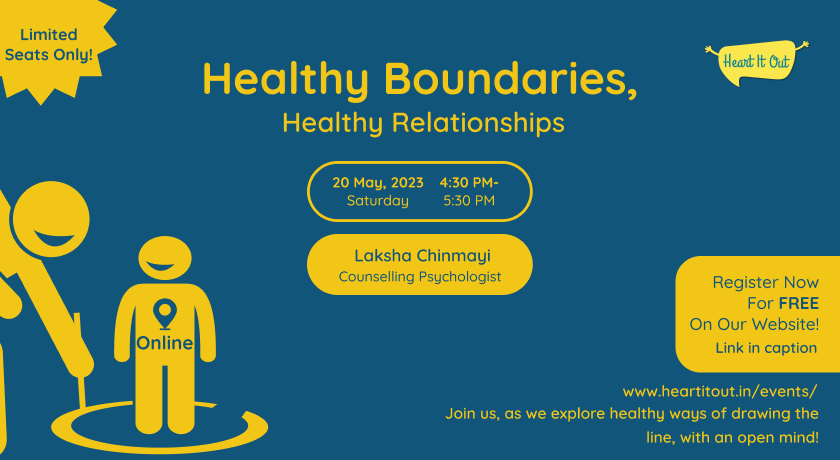 Healthy Boundaries, Online Event