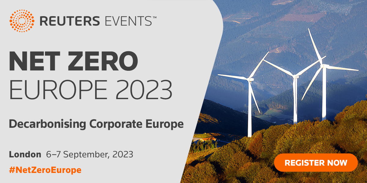Reuters Events: Net Zero Europe 2023, London, United Kingdom