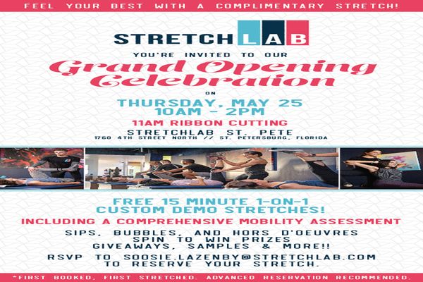 StretchLab St Pete Grand Opening, St. Petersburg, Florida, United States